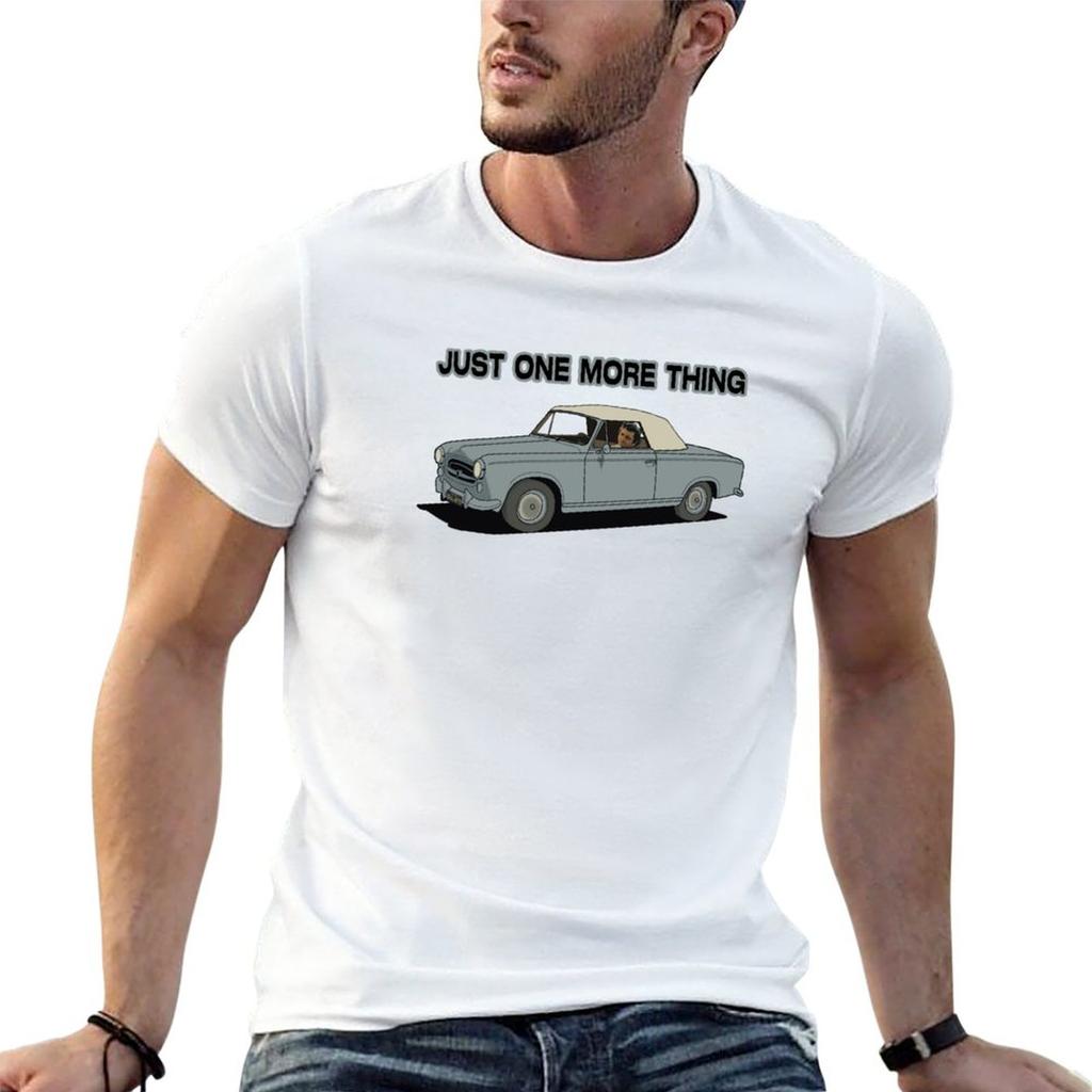 New Columbo driving - Just one more thing T-Shirt plus size t shirts vintage t shirt mens funny t shirts