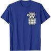 Funny Cat Pocket Kitten Lover Men Women Kids T-Shirt