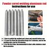 10pcs Low Temp Welding Rods, Fast Flow for Stainless Steel, Copper, Iron, Aluminum. Multi-Purpose Powder Core for Pipes & Repair