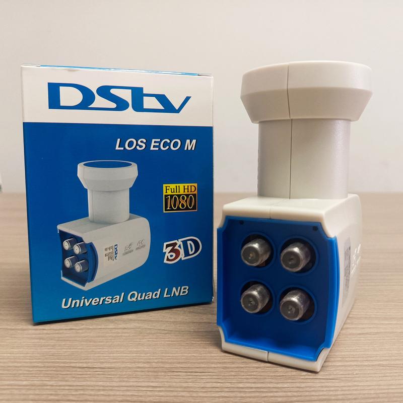 Local oscillator frequency 9750 10600 LNB satellite Ku-band feedhorn DVB-S2 S2X downconverter 1 output 2 outputs 4 outputs quatt