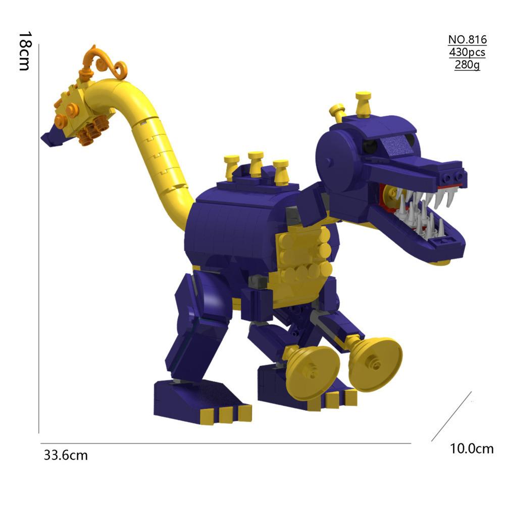 Doeys The Doughmans Building Block Pianosauruses Nightmared Critter Block Yarnabys Building Blocks Game Block Toy Gift