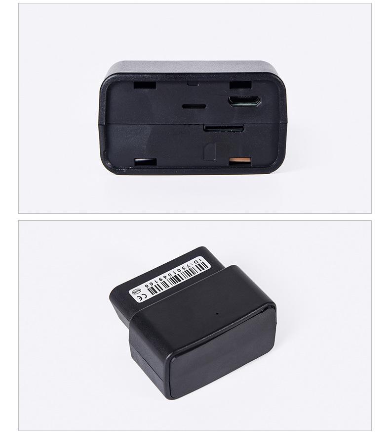 GPS Car Tracker with OBD Interface and Anti-Theft Features - Plug & Play