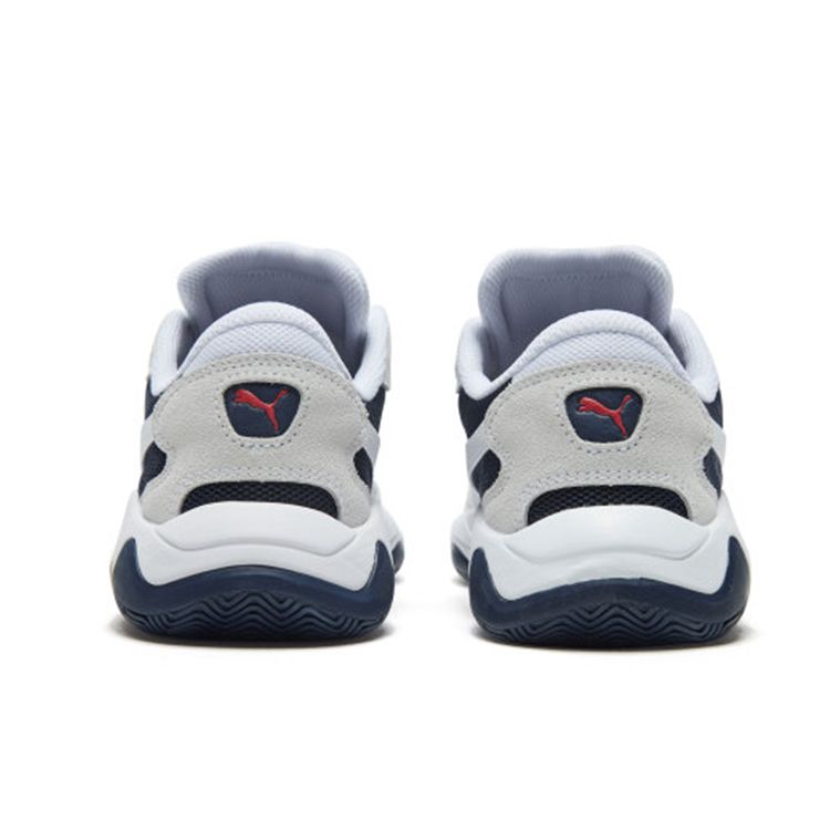 Puma Storm Adrenaline Sports Durable Low-Top Casual Shoes Unisex Casual Shoes Black White 369797-01