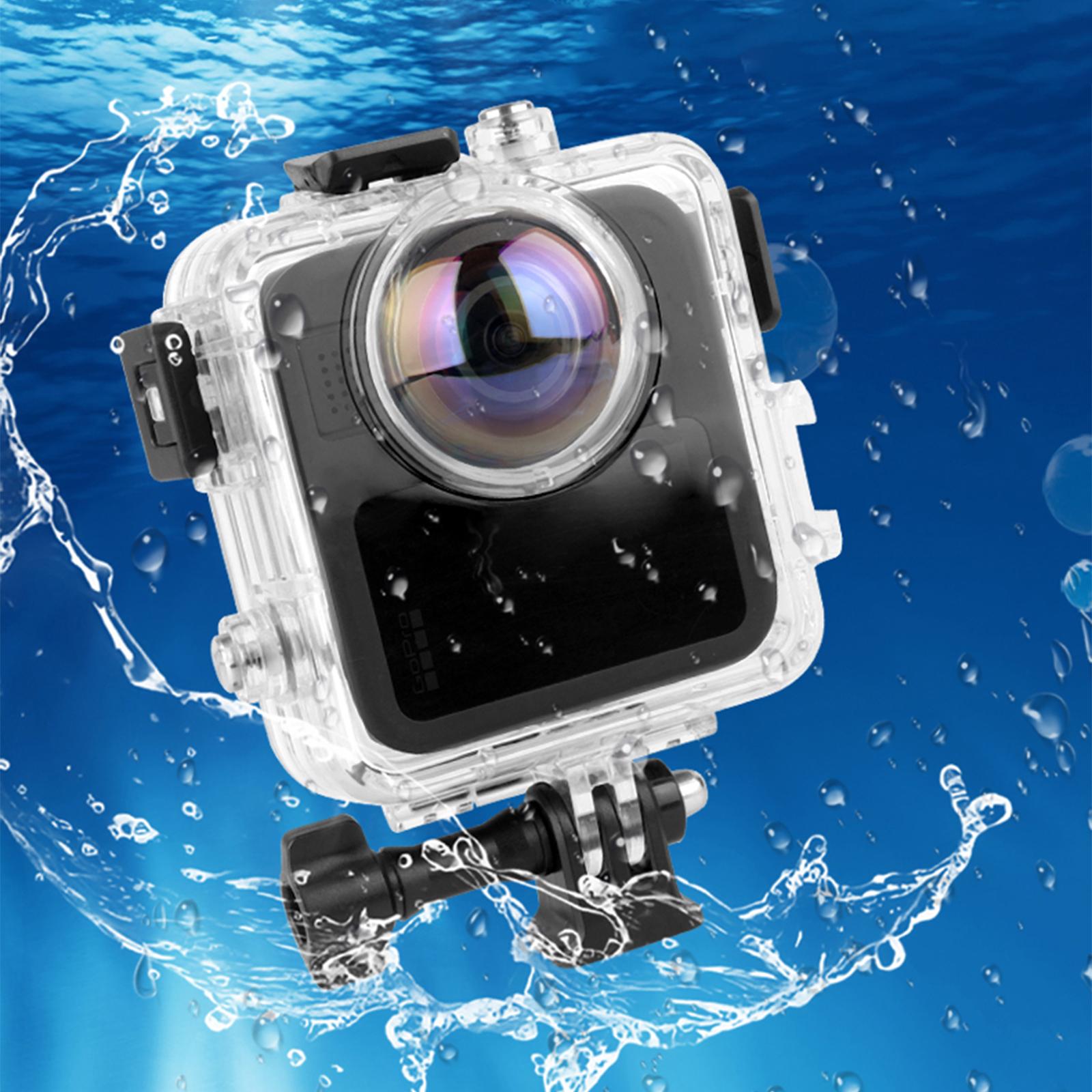 For GoPro MAX2 Panoramic Action Camera Case Waterproof Diving Protective Sleeve Fully Invisible Diving Shell Camera Accessories