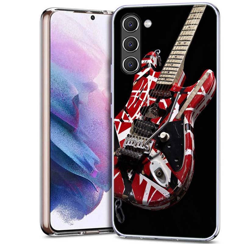 Eddie Van Halen Graphic Guitar Phone Case for Samsung A54 A14 A24 A34 A17 A37 A57 A55 A35 A25 A15 A13 A23 A33 A53 A07 A05S A04S