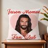 Jjason Cute  Cushion Cover Mmomoa For Pillow Printing Sofa Decoration Home Car Room Coffee Shop Office Nordic Simplicity
