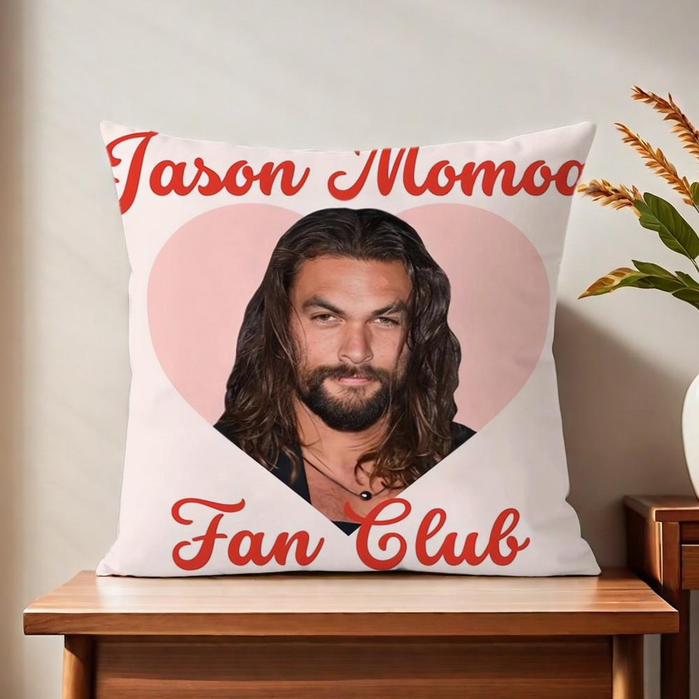 Jjason Cute Cushion Cover Mmomoa For Pillow Printing Sofa Decoration Home Car Room Coffee Shop Office Nordic Simplicity