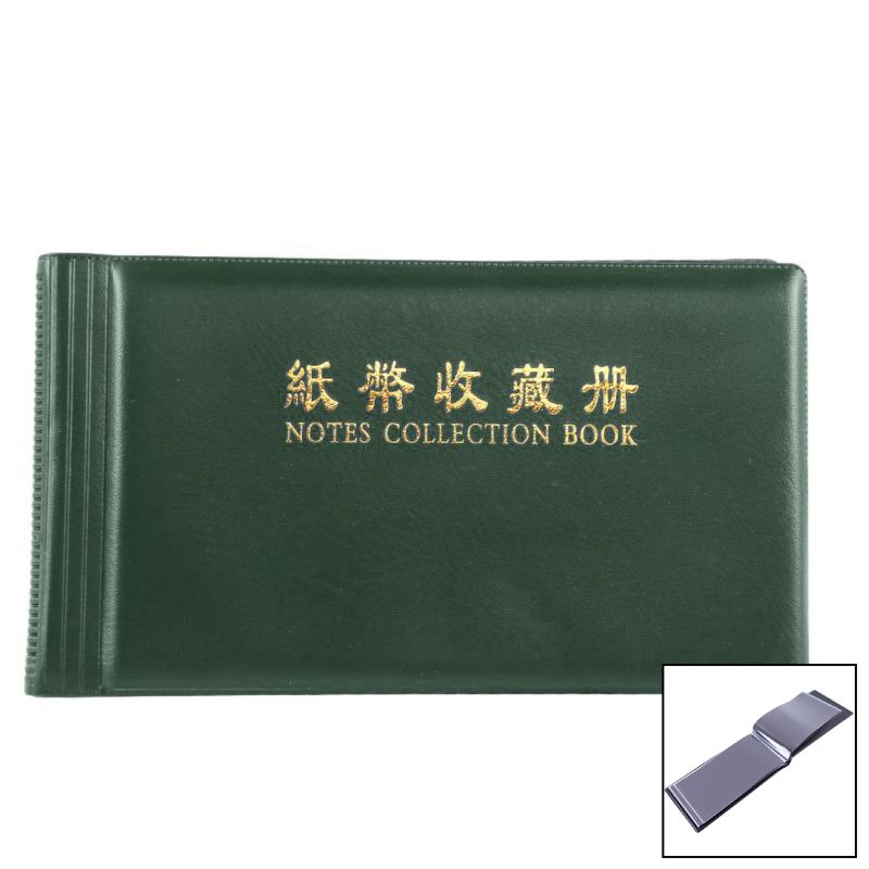 30 Pockets Banknote Currency Collecting Album 10 Sheets Clear Paper Money Holder Creative Money Banknote Protective Sleeve