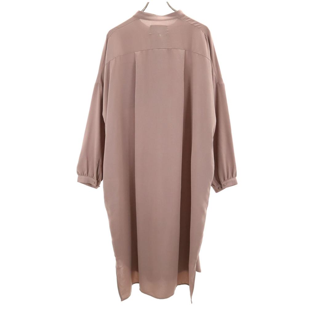 n'Or Long Sleeve Long Dress F Purple Women Used