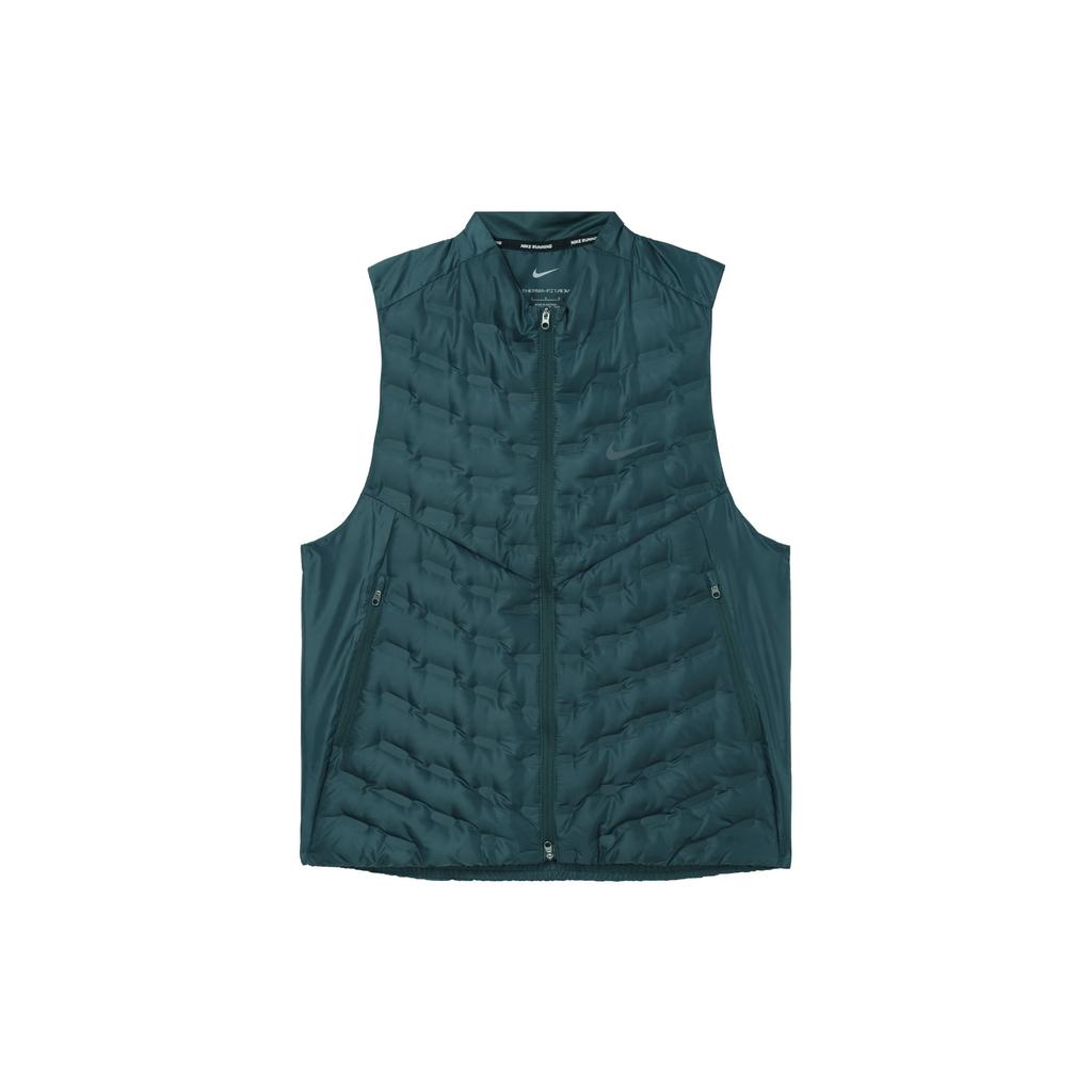 Nike Patterned Half-Zip Vest Men Vests Dark-Blue FB7543-328