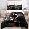 Bivariate ghostblade Print Three Piece Bedding Set Fashion Article Children or Adults for Beds Quilt Covers Pillowcases  Gift