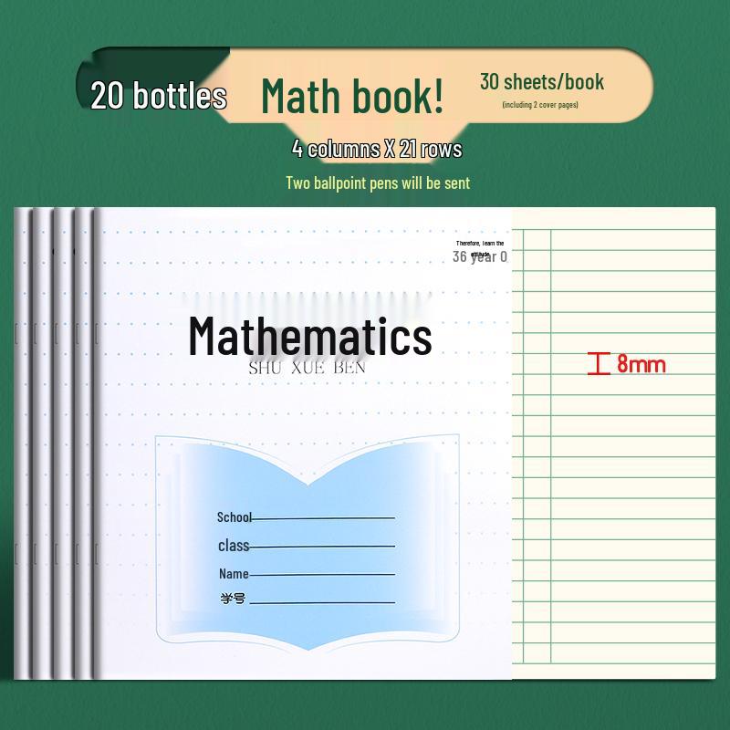 Enhanced Primary School Workbook for Grades 3-6: Language, English, Composition, and Math