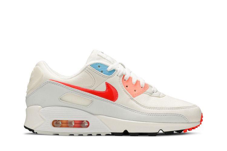 Men's Sneakers Nike Air Max 90 The Future is in the Air White/Infrared/Blue