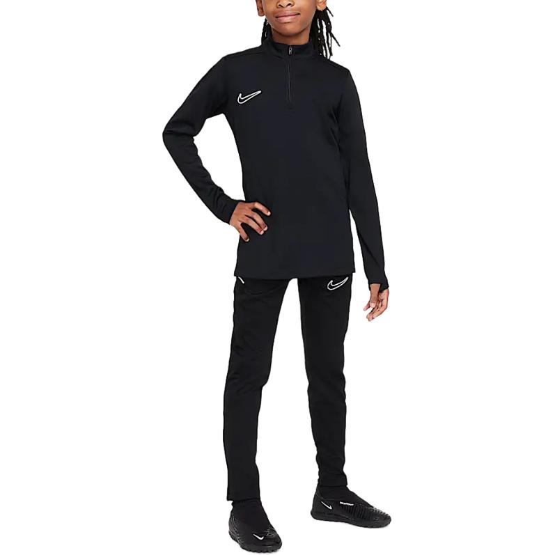 Nike T Shirt AcademyDri Fit Black/Black/White Teenagers HJ3721-010