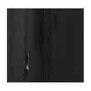 New COACH Coated Canvas Card Holder Mini Men's Black Gray CX878-QBGRM