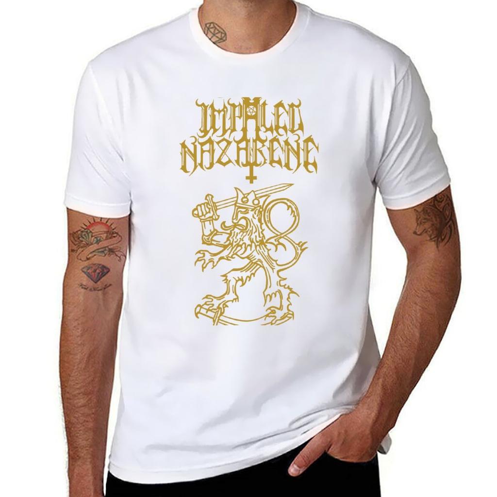 Impaled Nazarene T-Shirt Summer Tops Customs Shirts Graphic Tees Mens Funny T Shirts