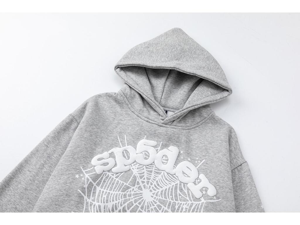 SP5der Spinnenweb Plus Velours Hoodie & Joggingbroek Set - Unisex Trendy Streetwear