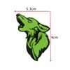 3D Metal Wolf Logo Car Front Grille Badge Side Fender Rear Trunk Emblem Sticker Decal  Car Exterior Decorative Accessories
