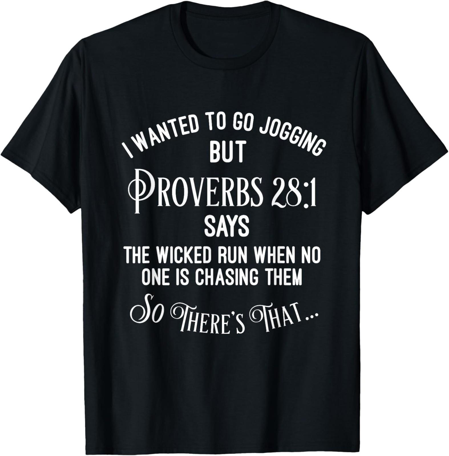 NEW LIMITED Funny Religious Running Shirt T-Shirt XL