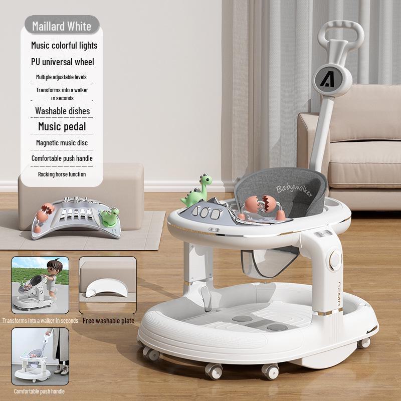 

Многофункциональные детские ходунки: Детская коляска с защитой от опрокидывания для мальчиков и девочек (7-18 месяцев)