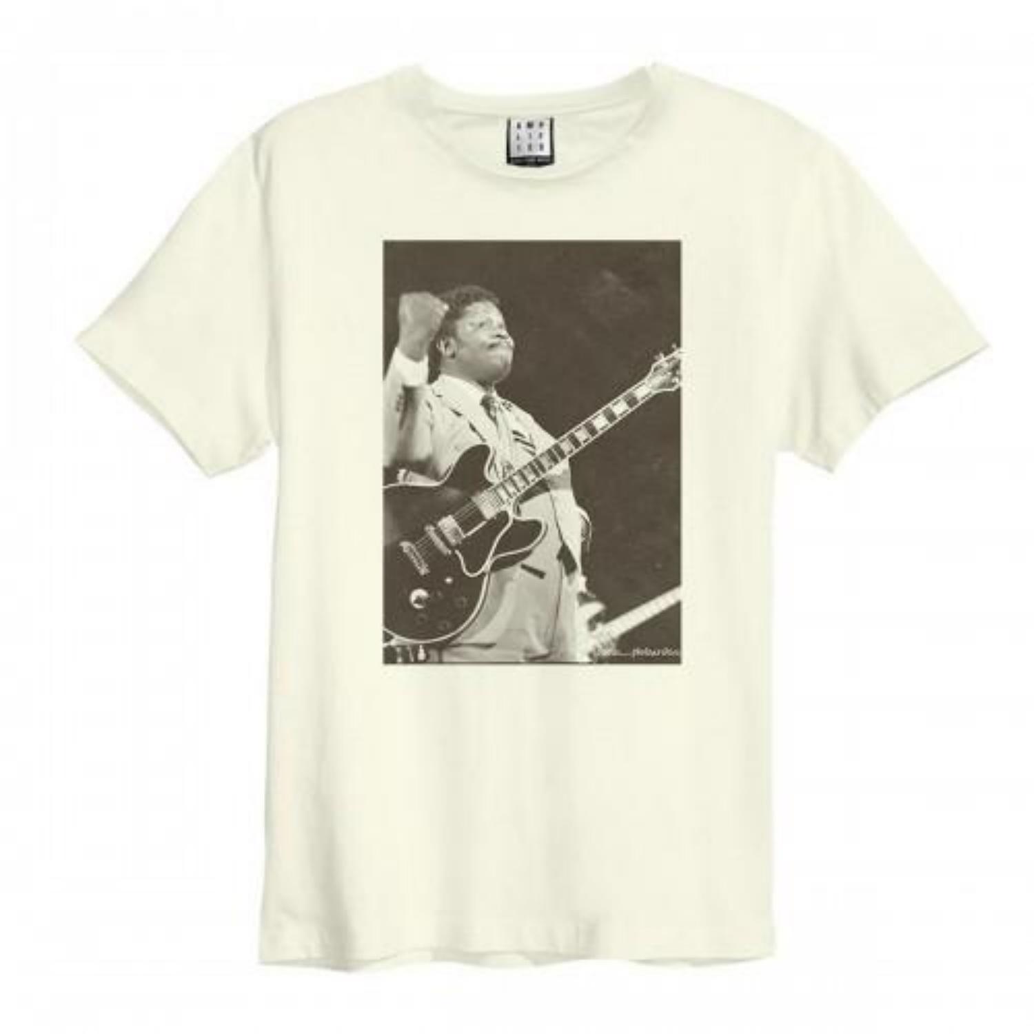 Amplified Unisex Adult BB King Joe Wise T-Shirt S