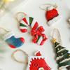 Resin Christmas Tree Hanging Pendant Gingerbread Man Christmas Decoration Xmas Tree Ornament  Xmas