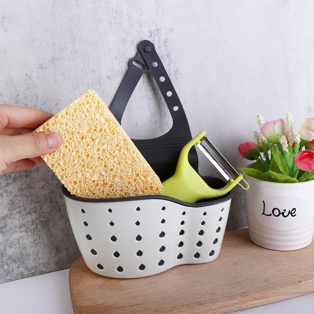 Bathroom Supplies Kitchen Organizer Hanging Soap Sink Basket Drain Basket Storage Rack Storage Bag