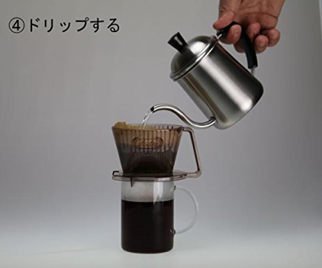 CASUAL PRODUCT Drip Pot with Thermometer, 300ml, 511141