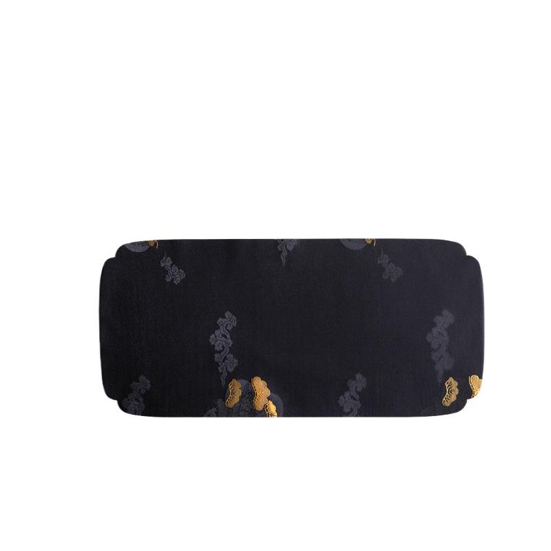 Dry brew tea banquet thickened brocade tea tablecloth cushion Chinese zen teacup mat tea ceremony accessories