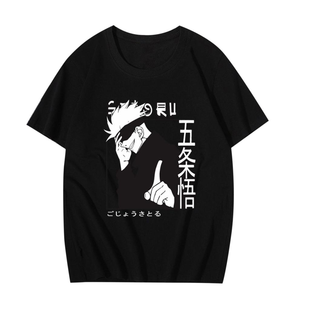 Japanese Manga New Spell Back To War Anime Women's T-shirt Cotton Short-sleeved Summer Printing Sports