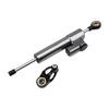 Machined Aluminum Motorcycle Steering Damper with Anodized Finish, Adjustment Knob and Shared Mounting Hardware