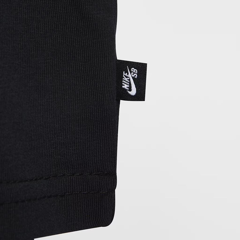 Nike SB FW25 Letter Comfortable Simple Skateboard Long Sleeve T-Shirt Men Tops II5313-010