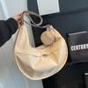 Literature and Art Youth Shoulder Bag New Fashion Trend Female College Students Class Messenger Bag Large Capacity Portable Dumpling Bag