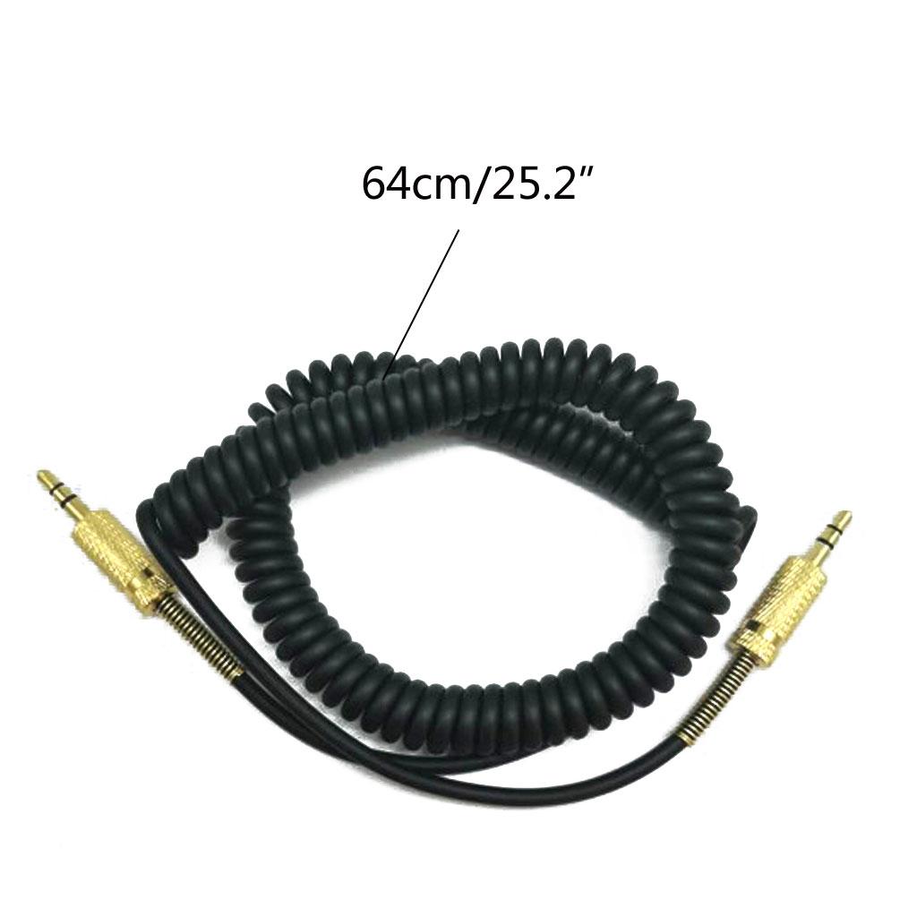 2.6M Cable Replacement Headphone Audio Cable Extension Noise Cancelling Convenient for Woburn Kilburn II Speaker Male