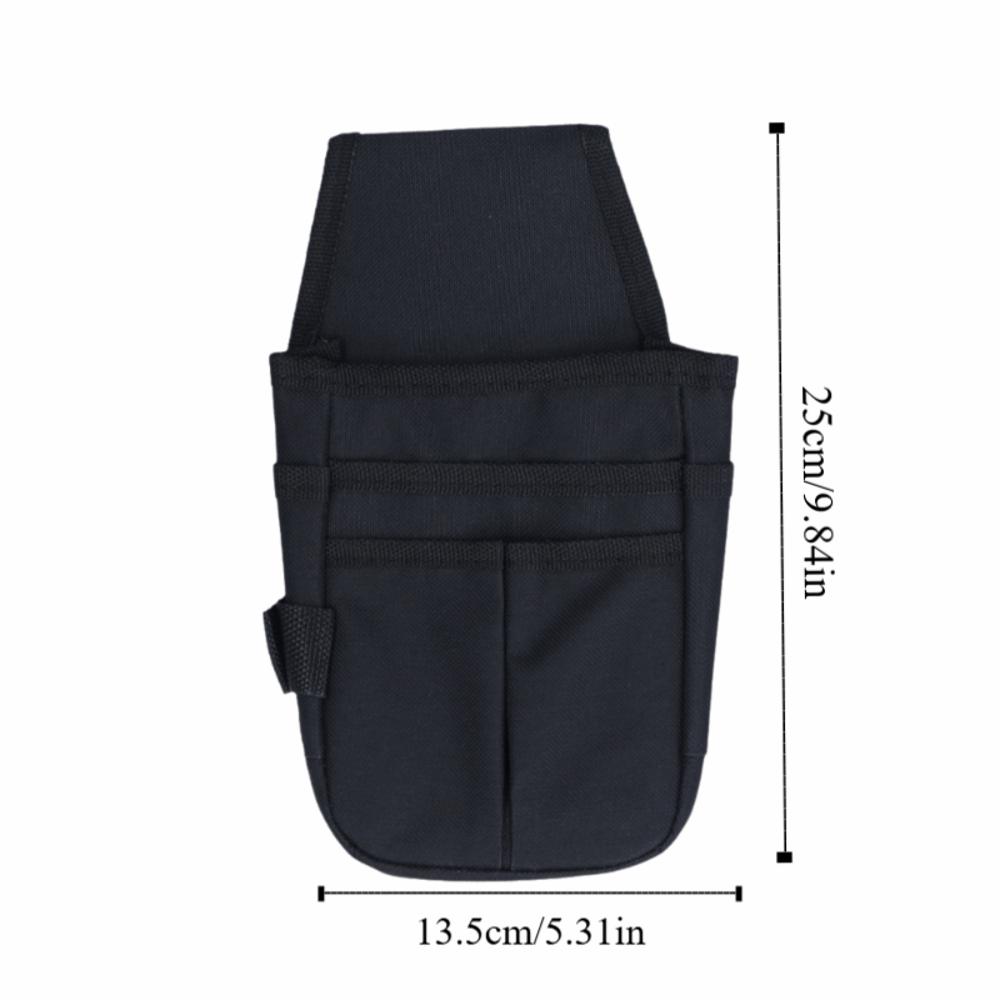 600D Oxford Cloth Tool Pouch Multiple Pockets Tool Storage Bag Tool Waist Bag for Tool Storage