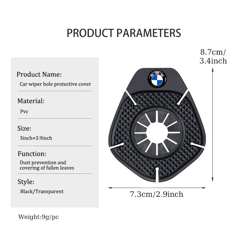 FA62pcs Car Wiper Hole Wiper Arm Bottom Anti-Leaf Protection Pad For BMW M Sport M2 M3 M4 M5 M6 E46 E90 E60 F10 F20 E87 X3 X6