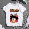 Dragon Ball Cartoon Printed Thin Shortsleeved Tshirt for Boys Suitable for Primary School Students Versatile for All