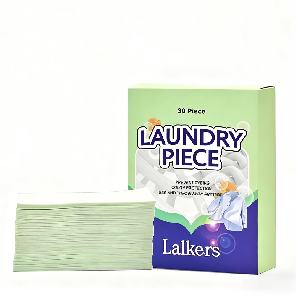 

30 листов, 60 стирок. Гипоаллергенные листы для стирки на растительной основе. Экологичный, Без жидкости, Без пластика. Аромат свежего белья. Идеально для путешествий. 60 loads