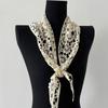 Multiuse Hollowout Flower Scarf Aesthetic Bohemian Headwear Waist and Bag Band For Women Various Occasion Photo Props