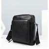 Large Capacity Leather Men's Diagonal Bag High-end Casual Vertical Shoulder 9-inch Tablet Portable Cowhide Trendy