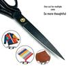 10-Inch Black Blade Stainless Steel Tailor Shears for Fabric and Clothing