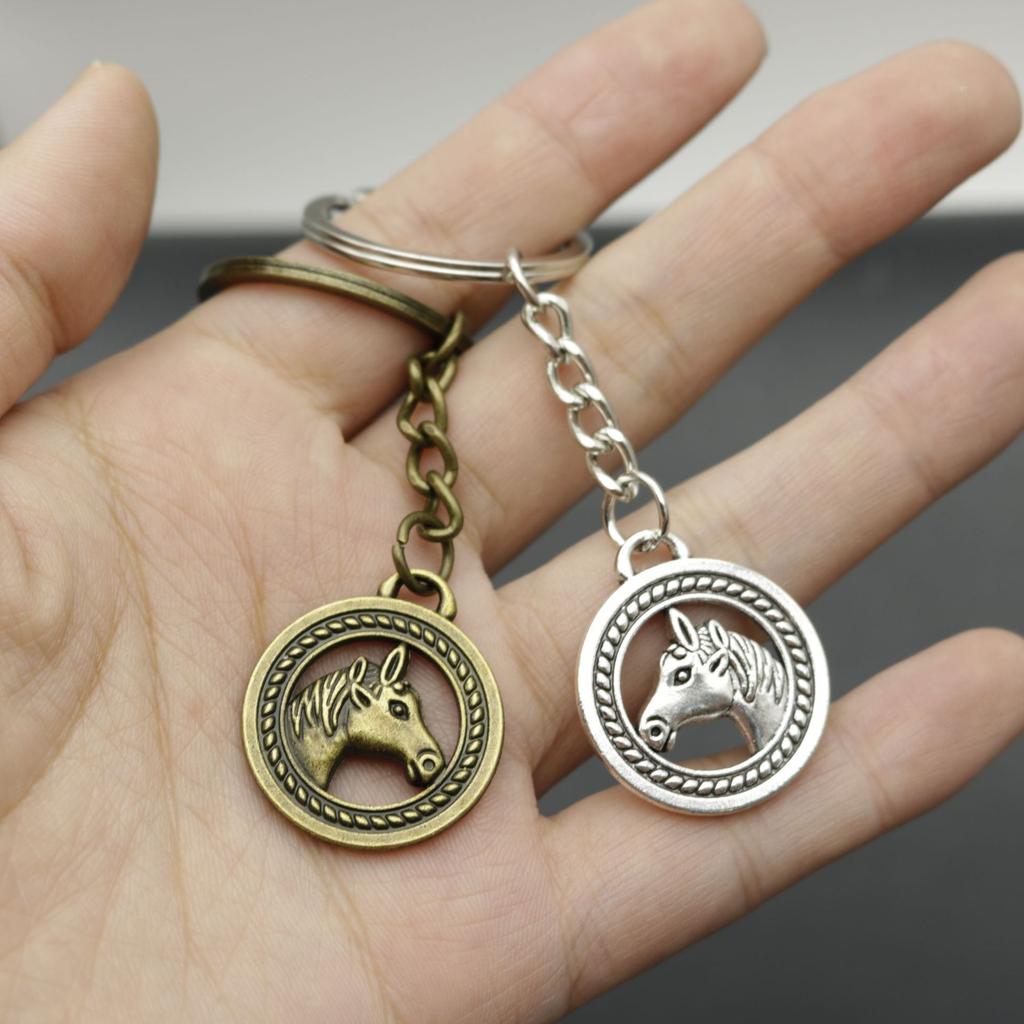 Hot Selling Jewelry, Simple Horsehead Keychain Pendant