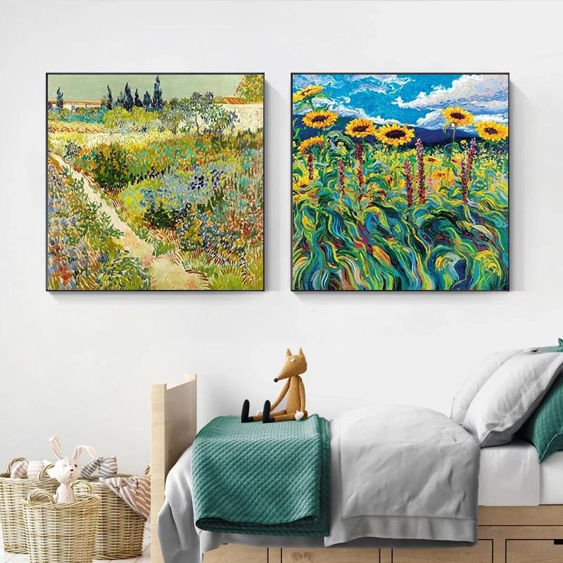 Famous Van Gogh Oil Paintings On Canvas Wall Art Poster and Prints Abstract Landscape Picture for Living Room Home Decor Cuadros