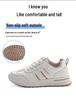 2025 Spring/Summer Women's Plus Size Casual Korean Style Flat Sneakers
