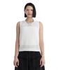Teulimingbeodeu Essential Ribbed Sleeveless Knit Top [ White ]
