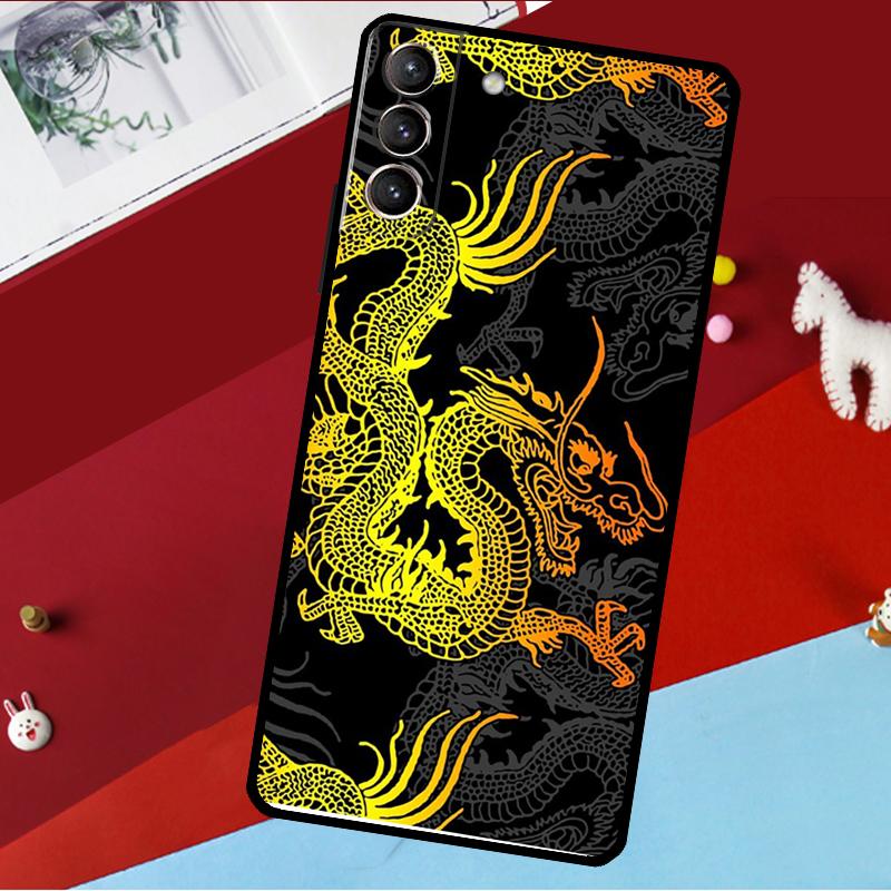 DRAGON TATTOO JAPANESE Funda For Samsung Galaxy S26 Ultra S24 S22 S23 S25 Plus S20 S21 FE S9 S10 S25 FE Phone Case