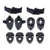 Aluminum Straight Axles Change To Portal Front Rear Axles For 1/18 RC Crawler TRX4M Ground Clearance+8.1MM DIY Kit