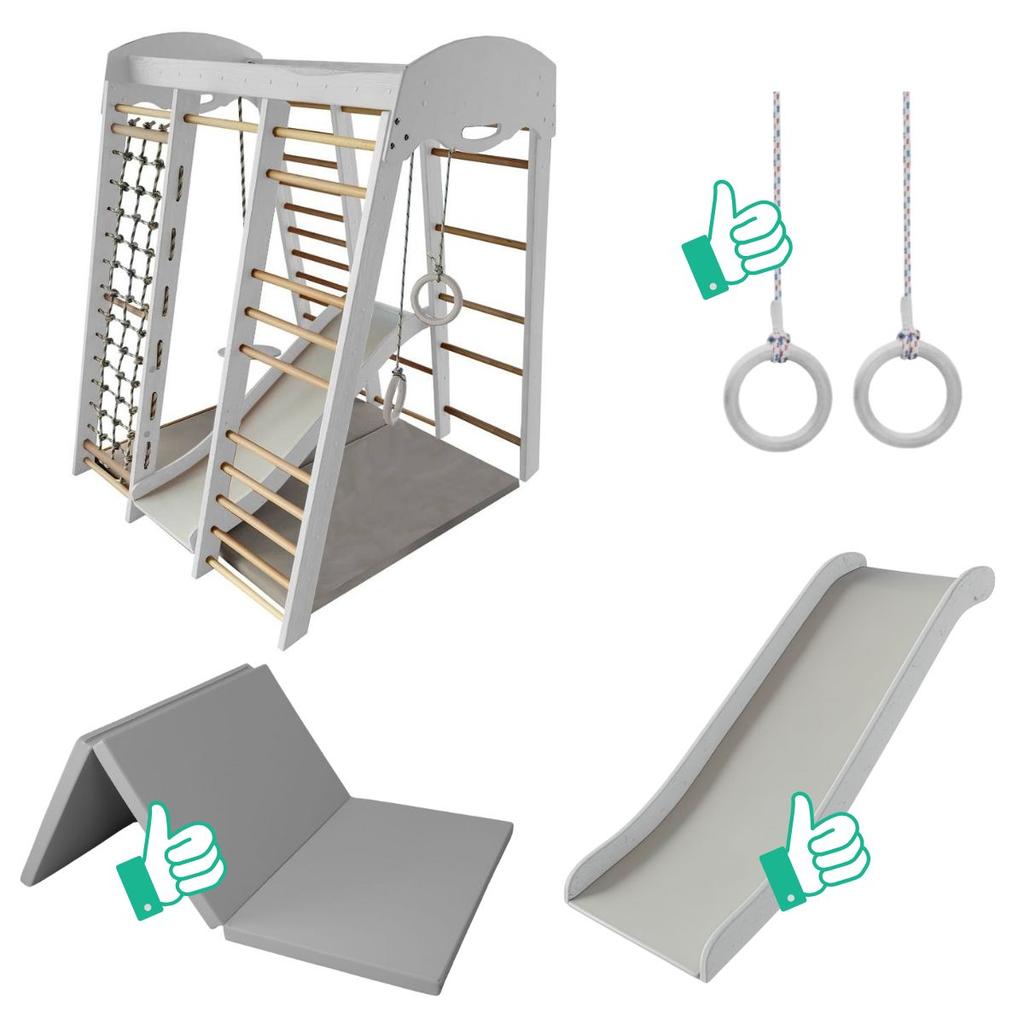 Mammoth Light Home Playground White