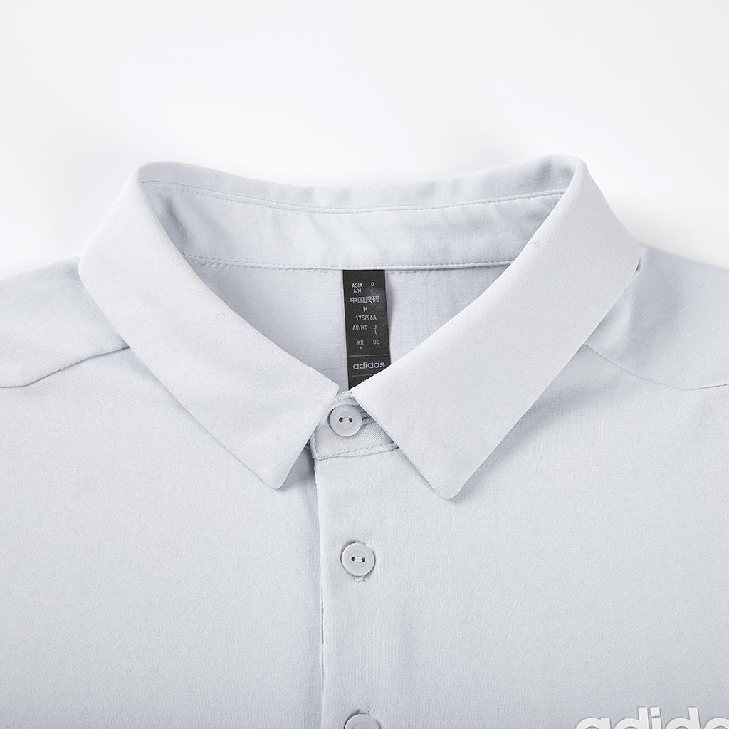 Adidas Outdoor Casual Sports Short Sleeve Polo Shirt Men Polo Shirts White JD3202