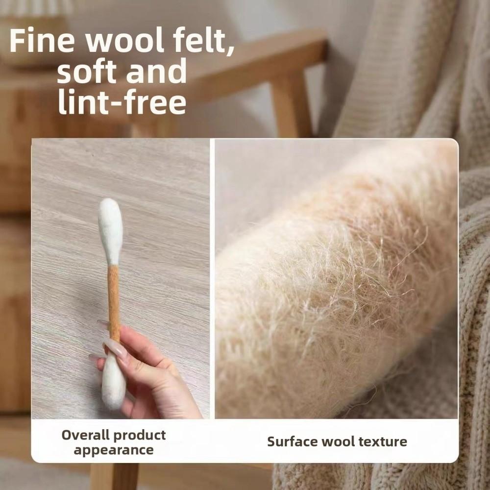 3PCS Bite Resistant Giant Qtip Cat Toy Anti-Boredom Cat Grinding Biting Stick Dental Care